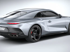 Bentley Mulliner Batur 2023 3D Model
