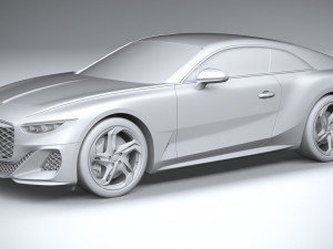 Bentley Mulliner Batur 2023 3D Model