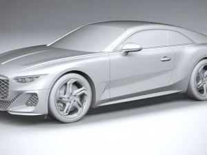 Bentley Mulliner Batur 2023 3D Model
