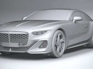 Bentley Mulliner Batur 2023 3D Model