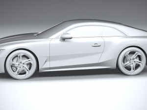 Bentley Mulliner Batur 2023 3D Model