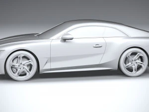 Bentley Mulliner Batur 2023 3D Model