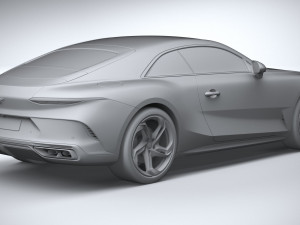 Bentley Mulliner Batur 2023 3D Model