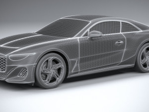 Bentley Mulliner Batur 2023 3D Model