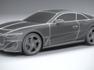 Bentley Mulliner Batur 2023 3D Model