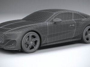 Bentley Mulliner Batur 2023 3D Model