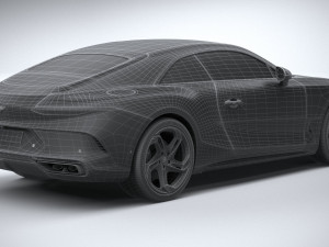 Bentley Mulliner Batur 2023 3D Model