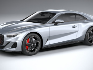Bentley Mulliner Batur 2023 3D Model