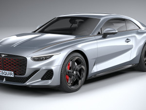 Bentley Mulliner Batur 2023 3D Model