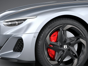 Bentley Mulliner Batur 2023 3D Model