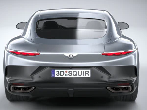 Bentley Mulliner Batur 2023 3D Model