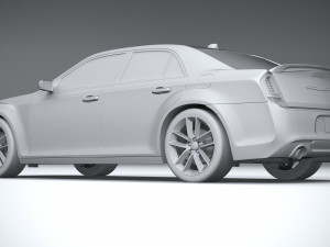 Chrysler 300C 2023 3D Model