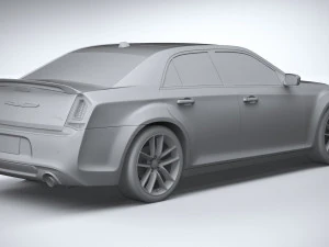 Chrysler 300C 2023 3D Model