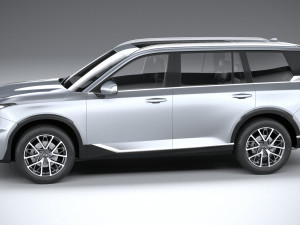 GAC Trumpchi GS8 2022 3D मॉडल