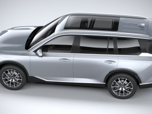 GAC Trumpchi GS8 2022 3D मॉडल