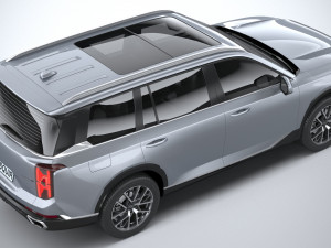 GAC Trumpchi GS8 2022 3D मॉडल