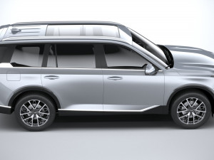 GAC Trumpchi GS8 2022 3D मॉडल