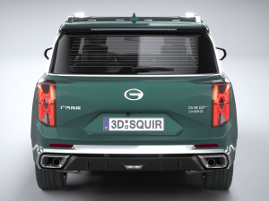 GAC Trumpchi GS8 Hybrid 2022 Modelo 3D