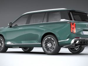 GAC Trumpchi GS8 Hybrid 2022 Modelo 3D