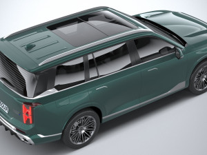 GAC Trumpchi GS8 Hybrid 2022 Modelo 3D