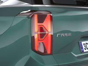 GAC Trumpchi GS8 Hybrid 2022 Modelo 3D