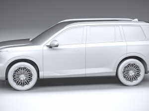 GAC Trumpchi GS8 Hybrid 2022 Modelo 3D