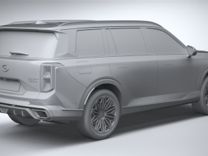 GAC Trumpchi GS8 Hybrid 2022 Modelo 3D