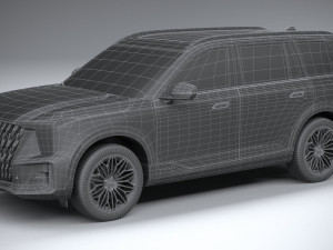 GAC Trumpchi GS8 Hybrid 2022 Modelo 3D