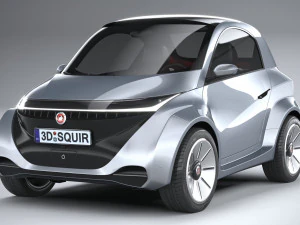 Generic City EV 2022 3D Model