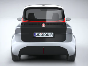 Generic City EV 2022 3D Model