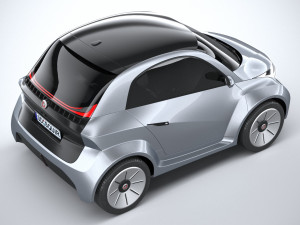 Generic City EV 2022 3D मॉडल