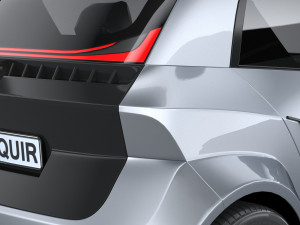Generic City EV 2022 3D मॉडल