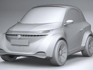 Generic City EV 2022 3D मॉडल
