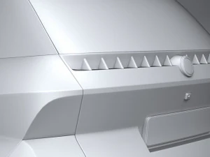 Generic City EV 2022 3D Model