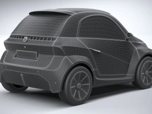 Generic City EV 2022 3D Model