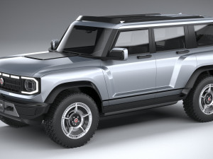 Generic OffRoad EV v1 2022 3D Model
