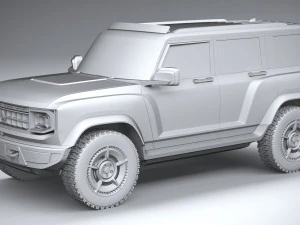 Gen&eacute;rico OffRoad EV v1 2022 Modelo 3D