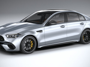 Mercedes-Benz C63S AMG E Performance 2023 Modelo 3D