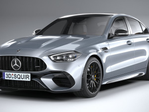 Mercedes-Benz C63S AMG E Performance 2023 Modelo 3D