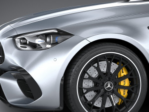 Mercedes-Benz C63S AMG E Performance 2023 Modelo 3D