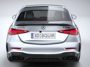 Mercedes-Benz C63S AMG E Performance 2023 Modelo 3D