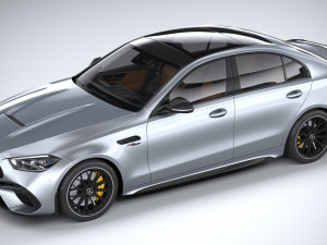 Mercedes-Benz C63S AMG E Performance 2023 Modelo 3D