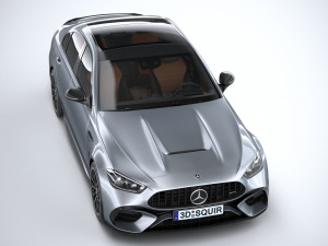 Mercedes-Benz C63S AMG E Performance 2023 Modelo 3D