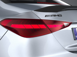 Mercedes-Benz C63S AMG E Performance 2023 Modelo 3D