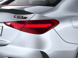 Mercedes-Benz C63S AMG E Performance 2023 Modelo 3D