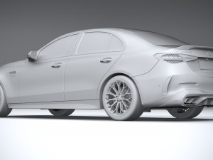 Mercedes-Benz C63S AMG E Performance 2023 Modelo 3D