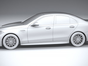 Mercedes-Benz C63S AMG E Performance 2023 Modelo 3D