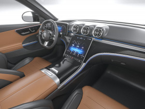 Mercedes-Benz C63S AMG E Performance 2023 Modelo 3D