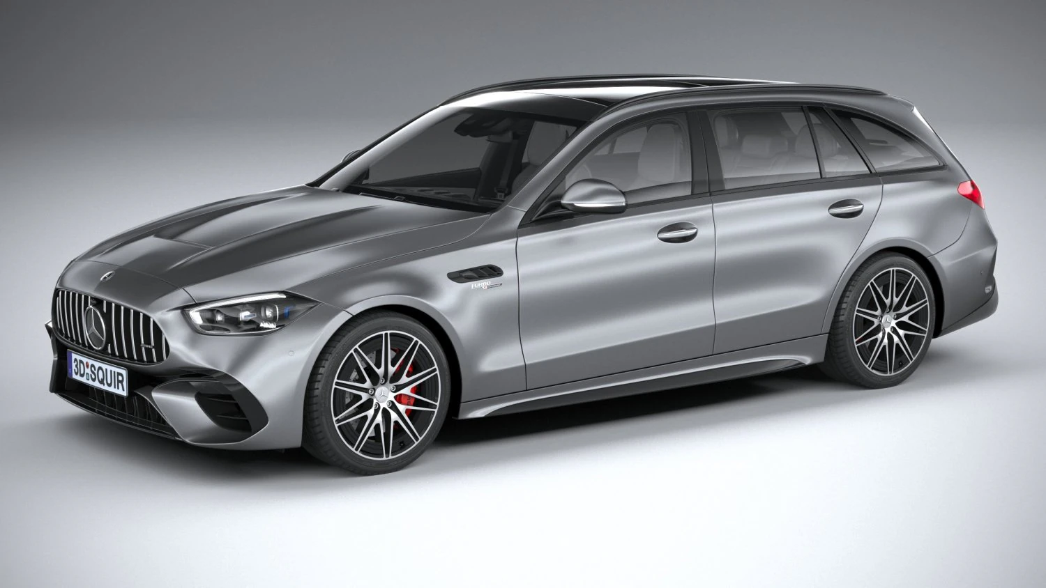 Mercedes-Benz C63S AMG E Performance Estate 2023 Modelo 3D .c4d .max .obj .3ds .fbx .stl .blend 
