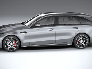 Mercedes-Benz C63S AMG E Performance Estate 2023 Modelo 3D